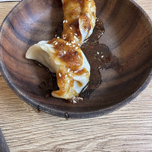 Dumplings with Sichuan Sauce