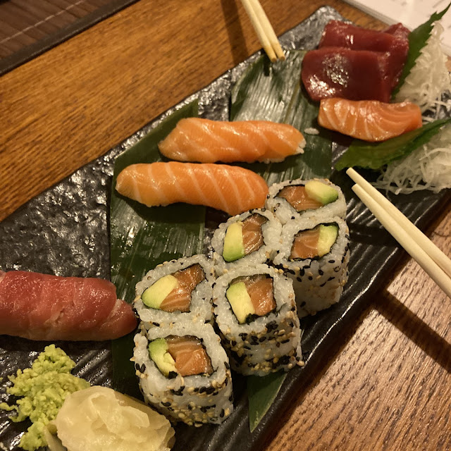 Salmon Sushi Combo