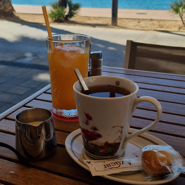 Coffee and Orange Juice
