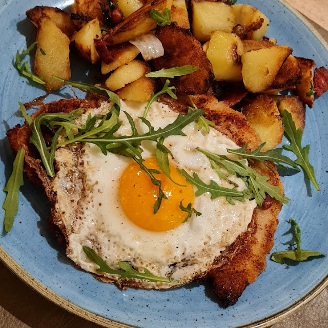 Schweineschnitzel Mit Bratkartoffeln