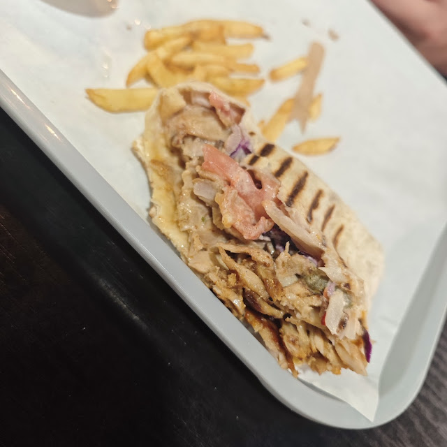 2 Meat Tacos Shawarma Roll