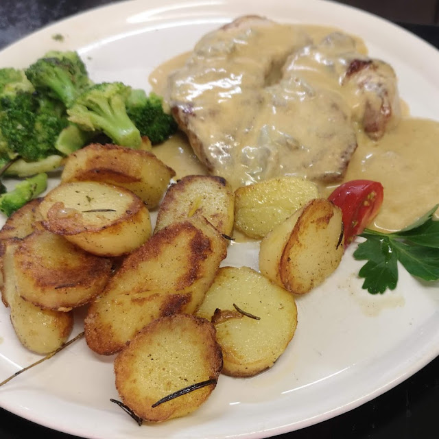 Schweinefilet Gorgonzola