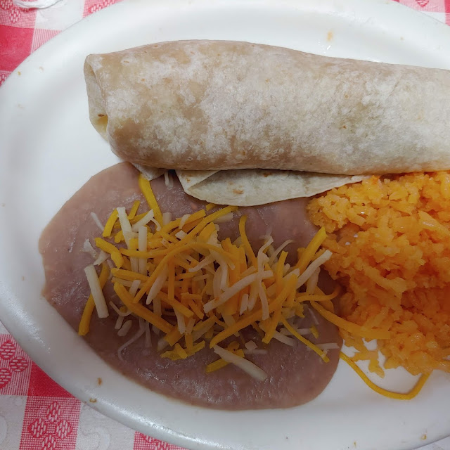 Chile Verde Chimichanga