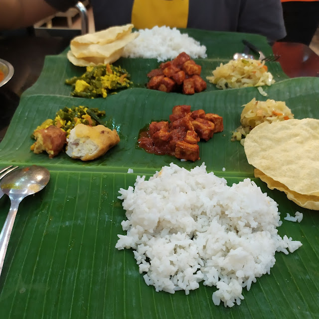 Prawn Banana Leaf Biryani Meal