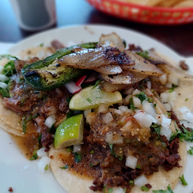 Tacos de Tripitas Y Cabeza Ricos