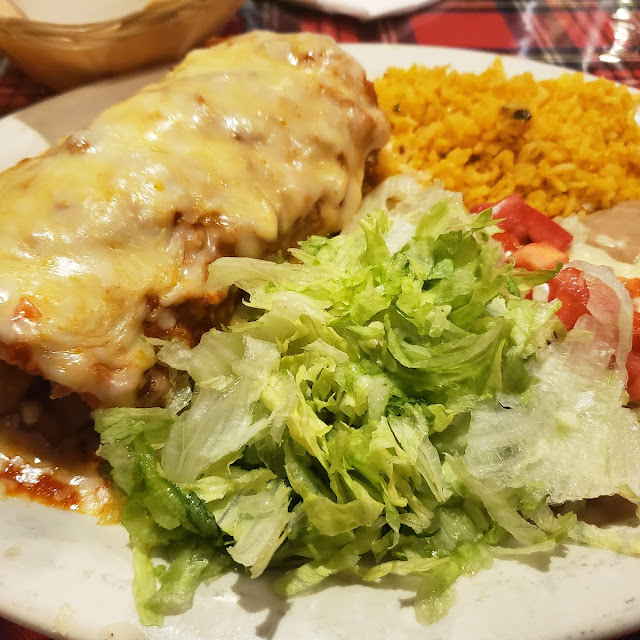 Lunch Special Burrito Plate