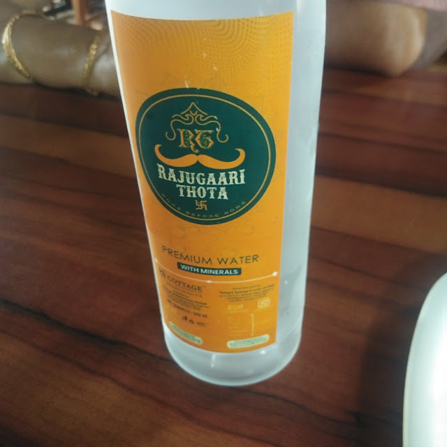 Water Bottle 500ml Served