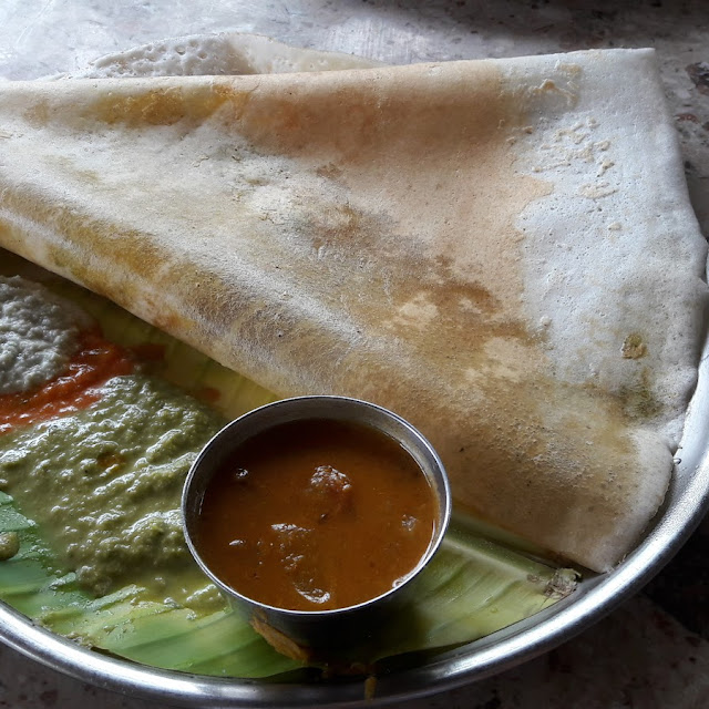 Masala Dosa with Vada