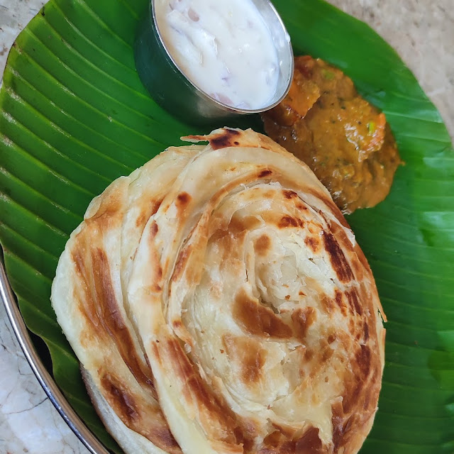 Porotta 2 Nos & Curry