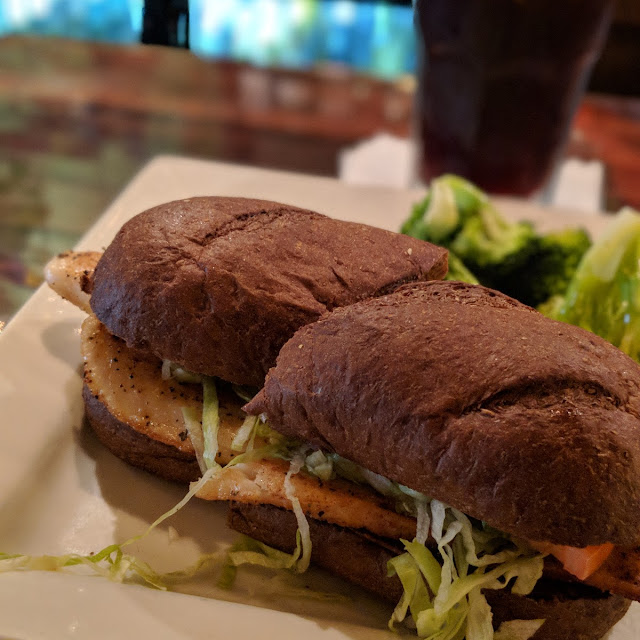 Grilled Fish Sandwich