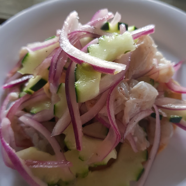 Tostada de Aguachile