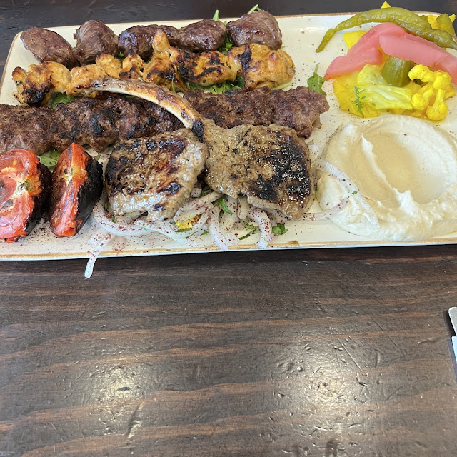 Authentic Iraqi Kebab 25dollars Dish