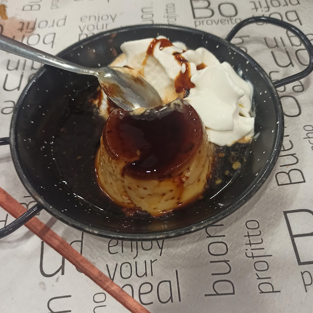Flan de Huevo Con Nata