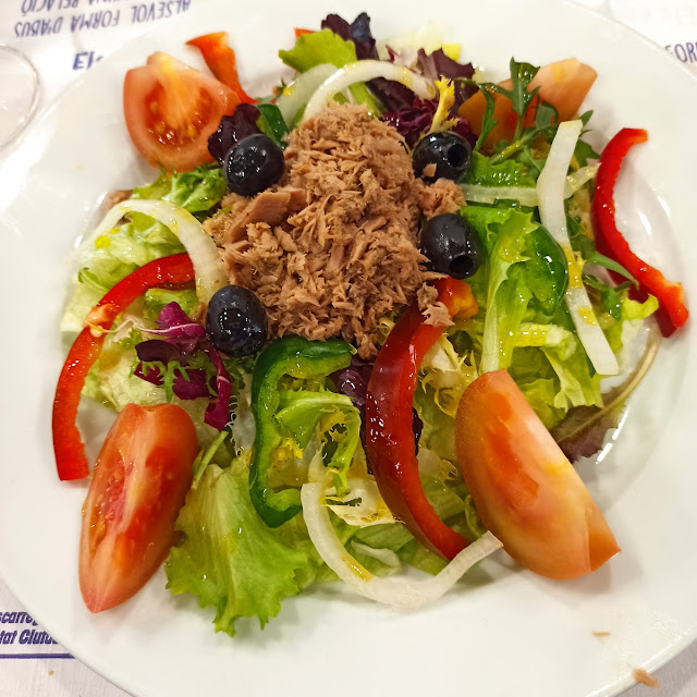 Ensalada Verde Con Atun