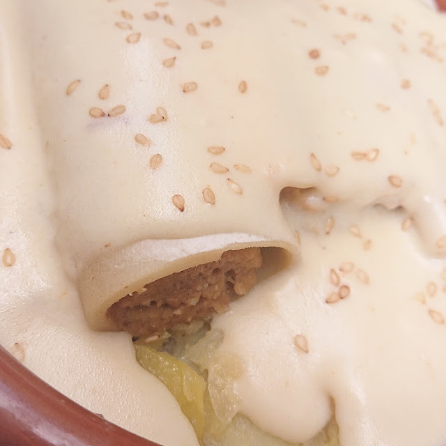 Canelones de Ternera