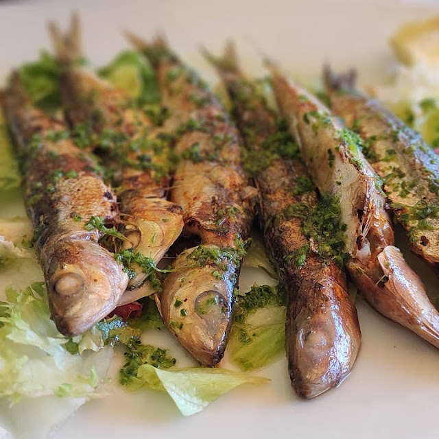 Sardinas A la Plancha