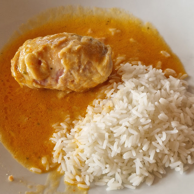 Pollo Relleno de Jamon