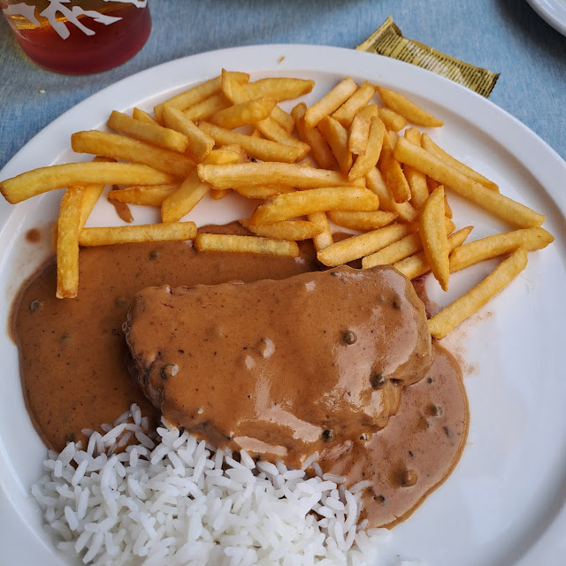 Rumpsteak Mit Grüner Pfeffersauce
