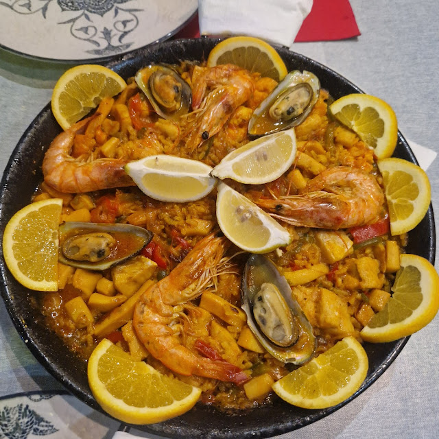 Seafood Paella Valenciana