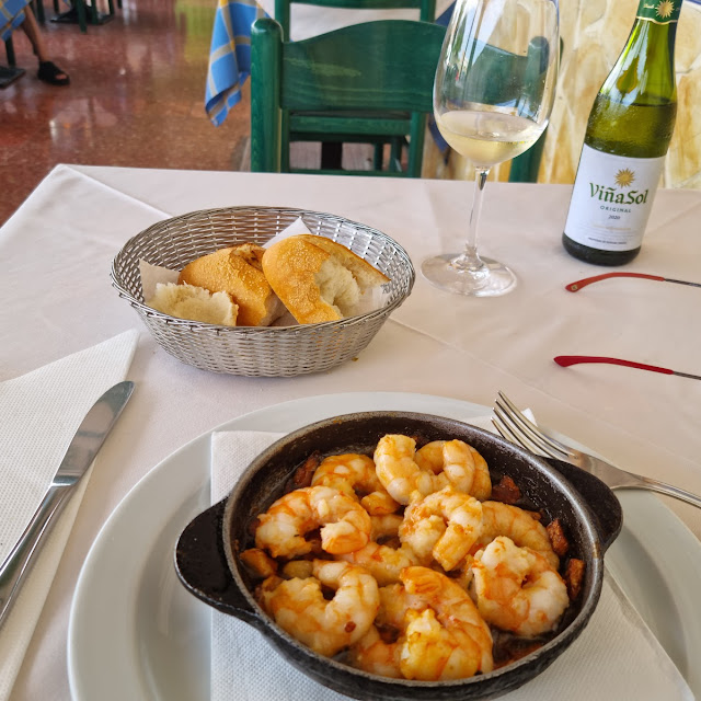 Shrimp in Garlic Oil