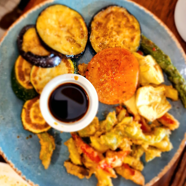 Verduras Asadas Y Rebozadas