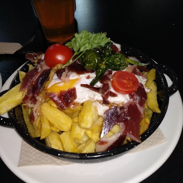 Revuelto de Jamón Con Huevo