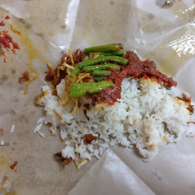 packet nasi lemak 椰漿飯
