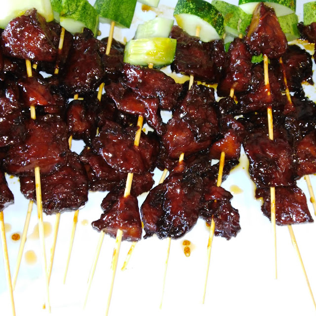 char siew skewer 蜜汁叉燒串