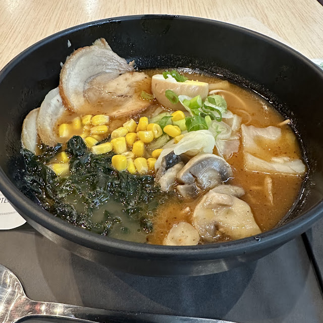 Spicy Beef Ramen with Metal Spoon wtf