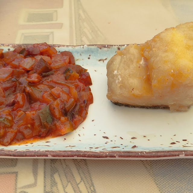 Bacalao Con Pisto