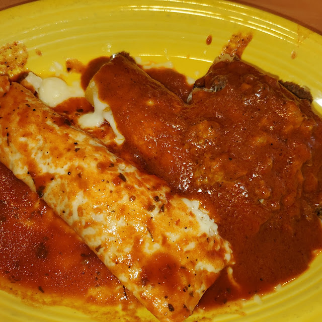 Burrito Enchilada and Tamale