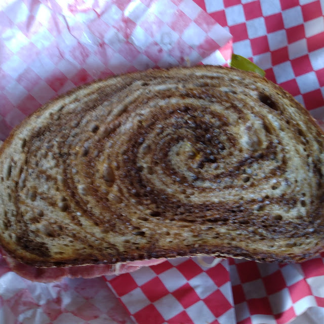 Reuben on Marbled Rye