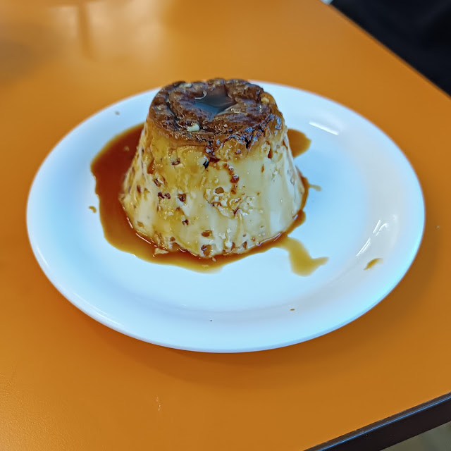 Flan Con Rompope