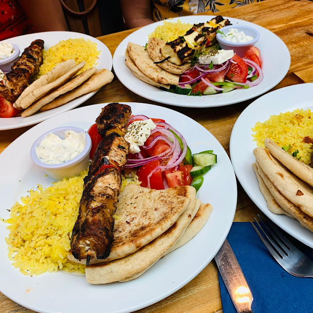 The Lunch Greek Grilled Chicken Kebab