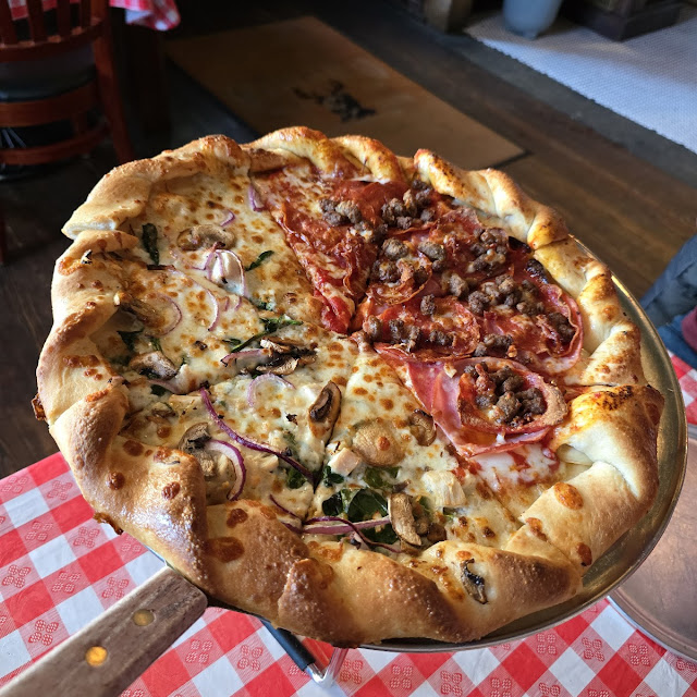 Psychedelic Supreme & Perperoni Pizza
