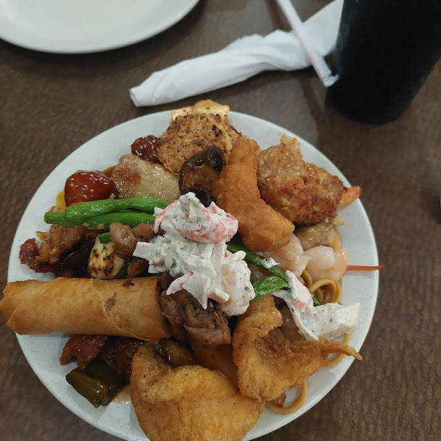 Some of Everything from the Buffet