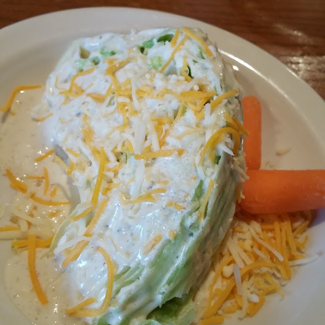 Substitute Our Wedge Salad for Fries