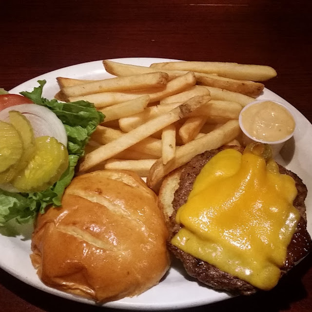 Burger with Cheddar