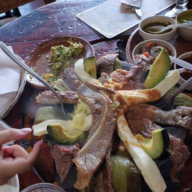 Stone Bowl Molcajete Flank Steak