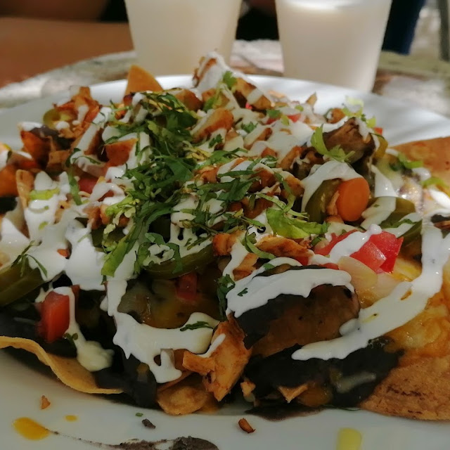 Nachos Con Pollo