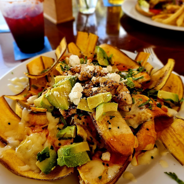 Lobster and Plantain Nachos