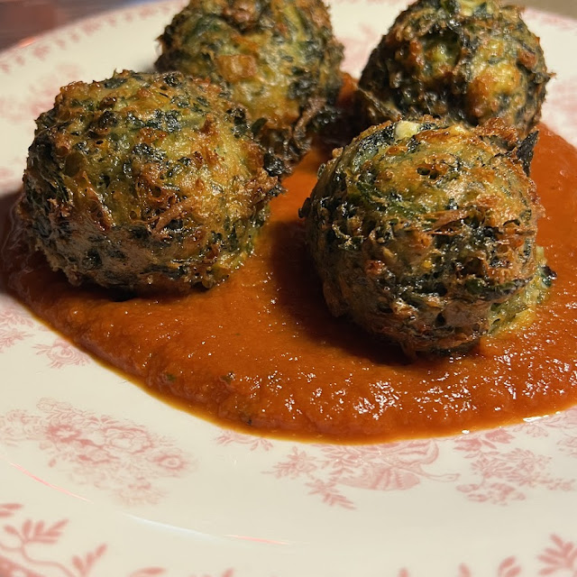 Spinach and Cheese Bunuelos