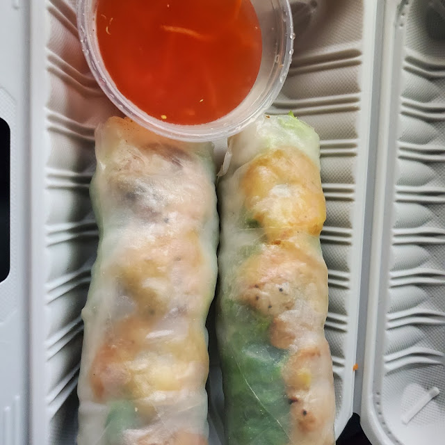 Charbroiled Shrimp Rolls