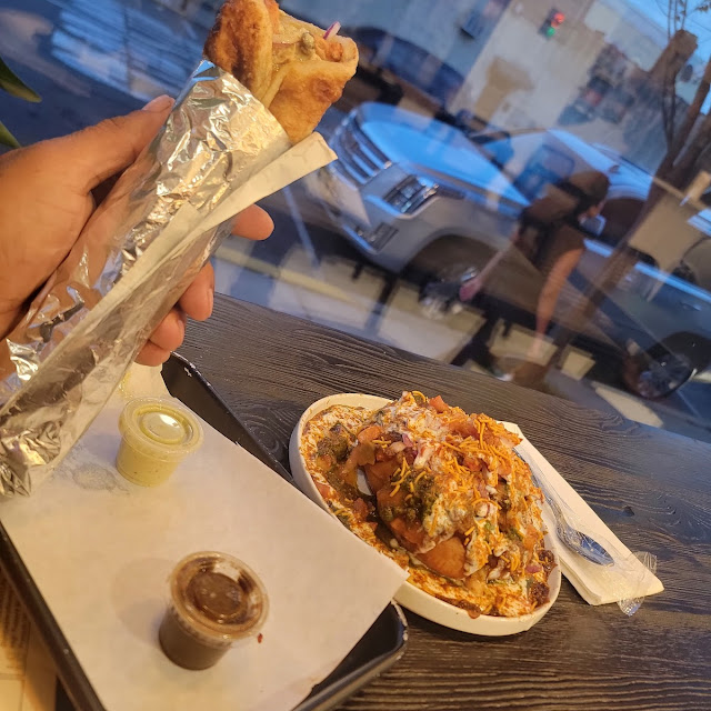Chicken Tikka Paratha Roll