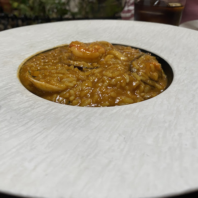 Arroz Meloso Con Mariscos