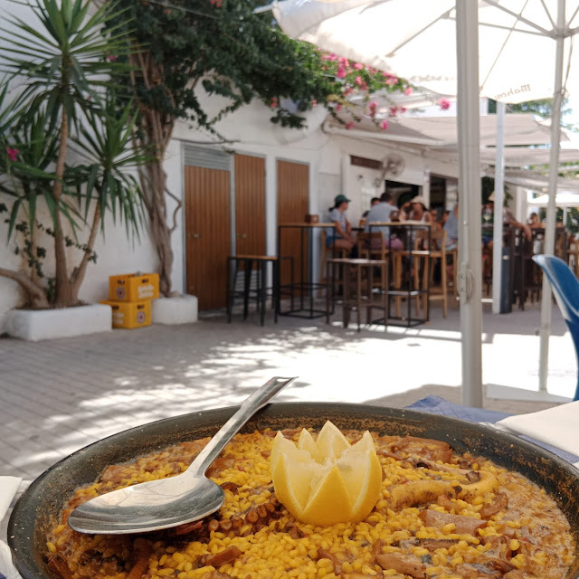 Paella de Pulpo Y Jibia