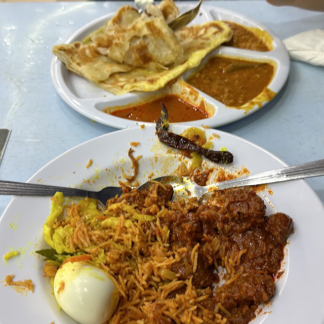 Roti Canai And Roti Telur