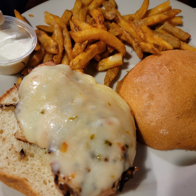 Mushroom Swiss Mushroom Burger