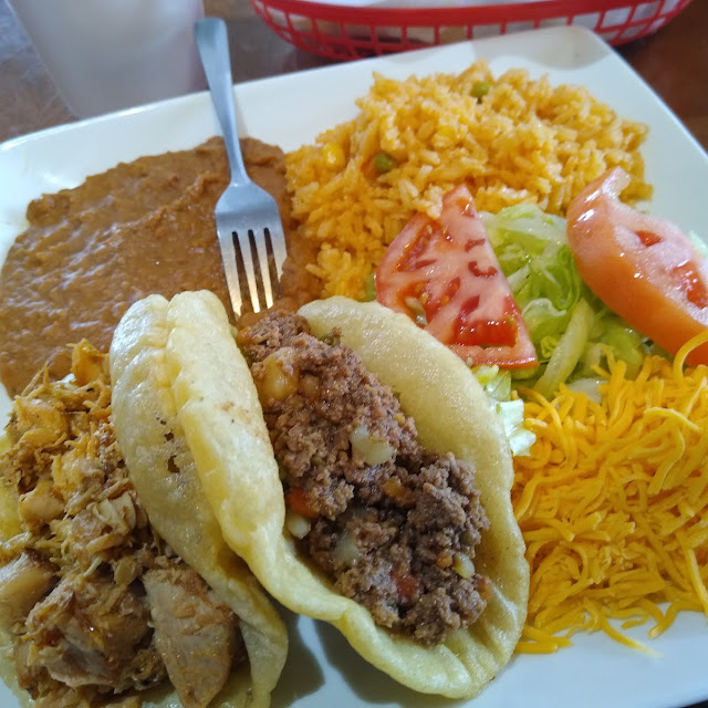 Puffy Tacos Plate