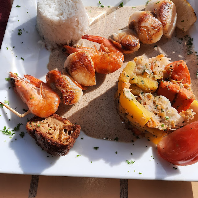 Brochette de Saint Jacques